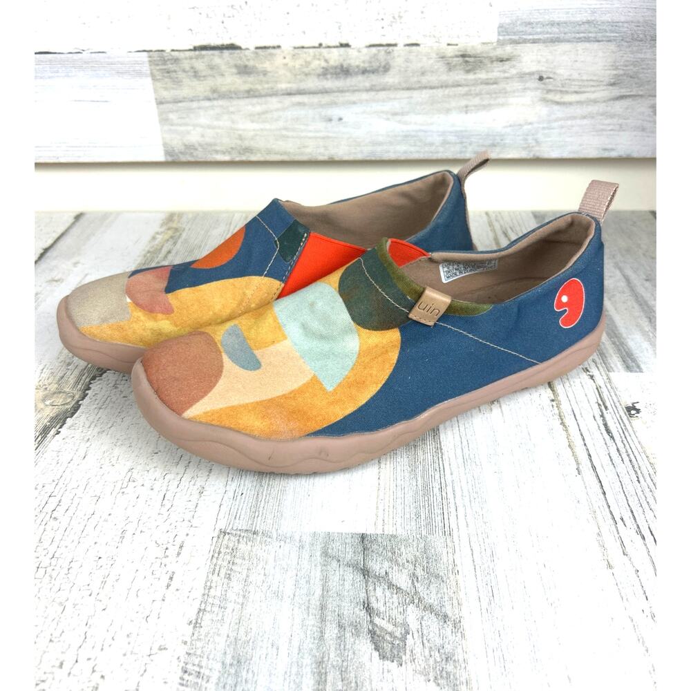 UIN Mens 9 Multi-Color Molandi Loafers Lightweight Casual Slip-On Travel Shoes